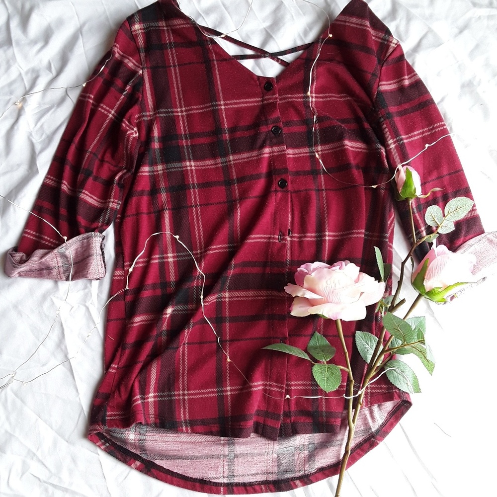 Cross back Flannel
